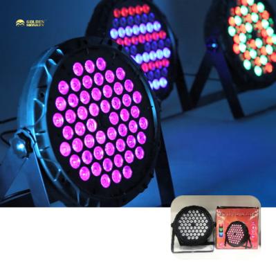 China 54led theme park rgbw DJ led light full color party wedding performance bar event dance disco led stage light for sale