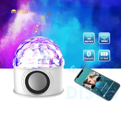 China Hotel LED Disco Bulb RGB Music Light Magic Ball Tooth Music Speaker DJ Club Stage Light USB Blue Power For Party for sale