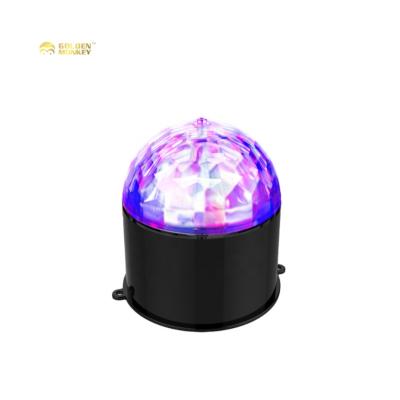 China Christmas 3W RGB Disco Bulb KTV Party DJ Rotating Crystal Magic Ball Light 5v LED Christmas Led Stage Bulb for sale