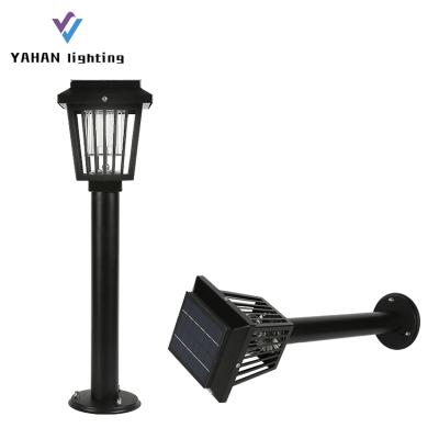 China Viable With Light Waterproof Outdoor Garden Lawn Wire Stainless Steel Mosquito Killer Solar Mosquito Killer Lamp for sale