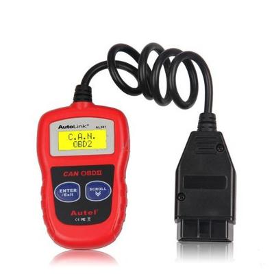 China Most Original Cars Autel OBDII CAN Code Reader Clear DTCs Easy-To-SSE Tool Autel AutoLink AL301 For DIY Customers for sale