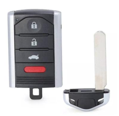 China 2010-2013 ZDX 3+1 Button FSK313.8 MHz Smart Remote Key Remote Key (SUV) PCF7945A 46 CHIP FCC ID: M3N5WY8145 HON66 For Acura ZDX 3+1 Button for sale