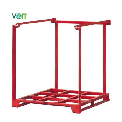 China Corrosion Protection Customized Heavy Duty Metal Steel Storage Stacking Stackable Nestainer Rack for sale