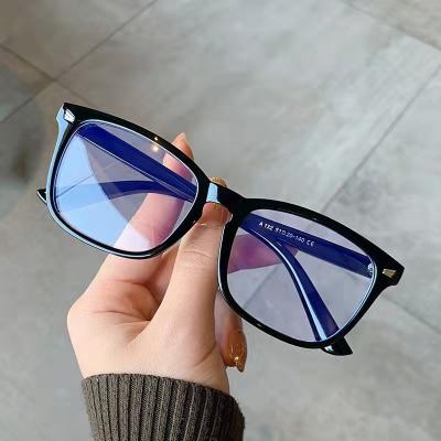 China Fashion Square Blue Light Blocking Anti-Reflective Unisex Clear Computer Gaming Men's Eyewear Glasses for sale