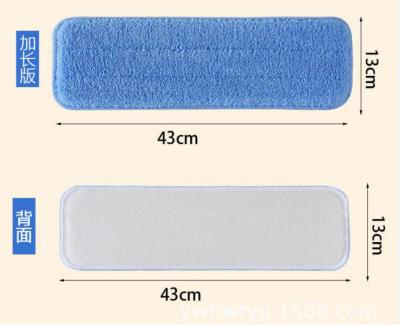 China Stocked Hot Sale Microfiber Mop Replacement Cloth Heads Refills For Reusable Flat Mop Floor Care System Adhesive Mop Brooms Customized for sale