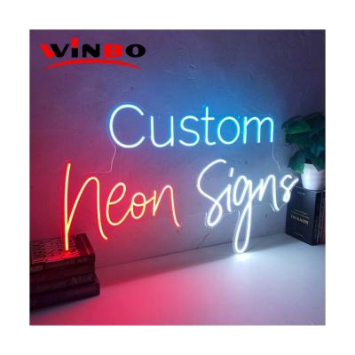 China Building Manufacturer Dropshipping The Led Flex Wall Letters Lights Neon Sign Custom For Room Wedding Decoration for sale