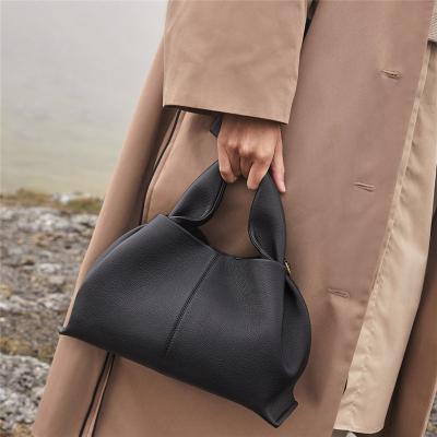 China Other Fashion Ruched Women Bag Luxury PU Leather Soft Shoulder Bag Designer Women Hobo Bag Cross - Lady Body Bags Simply Tote Purse 2022 for sale