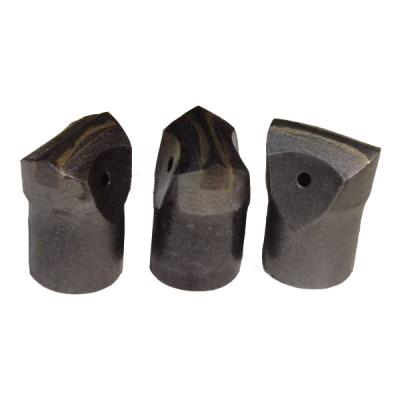 China Building Material Shops 7 Degree Tapered Chisel Bits , Hex19 / Hex22 / Hex25 Tapered Shank Bits for sale