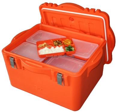 China Hot Food Storage Box Heatable Food Storage Box Hot Standing Food Box for sale