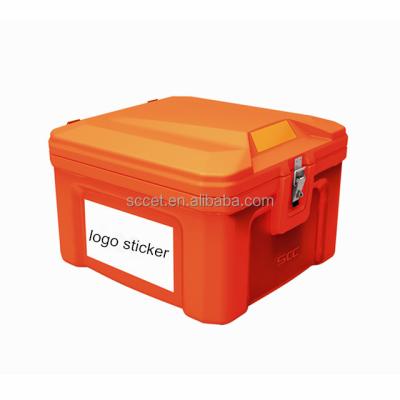 China Hot LLDPE 60L Rotomolded Plastic Delivery Box Food Delivery Box For Scooter for sale