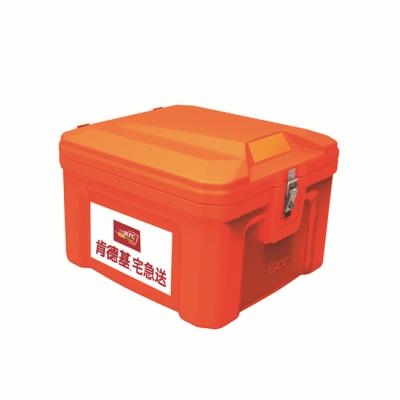 China Fast food delivery insulated food delivery box for fast food delivery for restaurant for sale