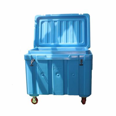 China Durable Rotomolded Dry Ice Box Waterproof Storage Container For Dry Ice Storage for sale