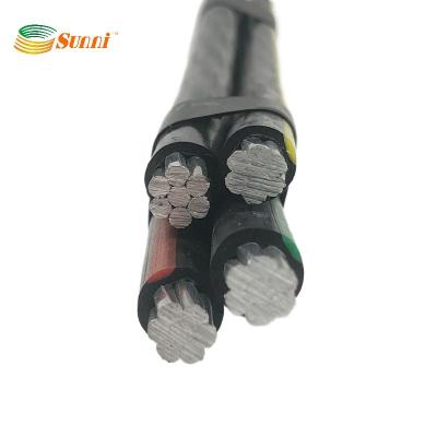 China ABC aerial cable 3x95mm2 50mm2 overhead bundle cable sunni branch cable 16mm2IEC custom construction for sale