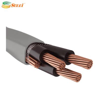 China A.W.G. Construction Concentric Cable Service Entry Cable SER 600V Cooper Conductor 3+1core 3/6 SEU UL854 for sale