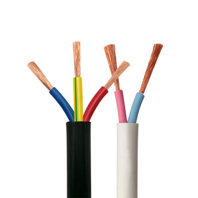 China Construction copper conductor pvc insulated pvc sheathed flexible electrical cable and flat wir for sale