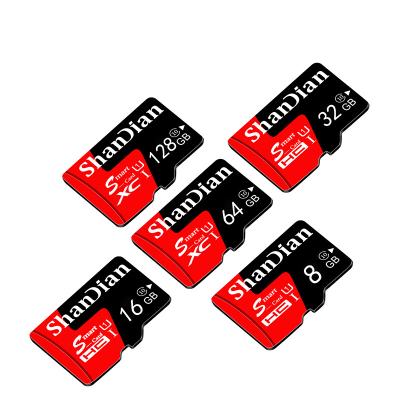 China ShanDian Wholesale 32GB 64GB 128GB SD/TF Card Micro Smart Flash TF SD Mini Cards Ultra Class 10 SD/TF Ultra SD Memory Card for Phone and the computer for sale