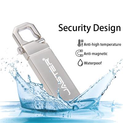 China ready to use & Hot Insert USB2.0 Metal Buckle Pendrive 8GB 16GB 32GB 64GB 128GB Flash Memory Stick Pen Drive Custom Logo USB Flash Drives for sale