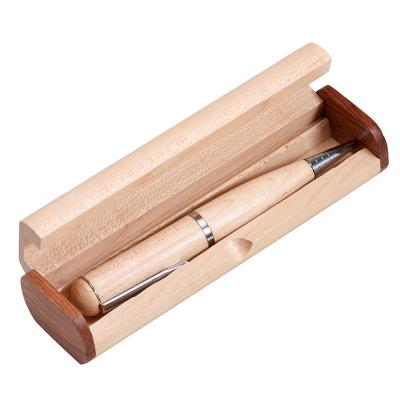 China JASTER USB Flash Drive Ball Pen Box 4GB 8GB 16GB 32GB 64GB 128GB Memory Stick Wooden Free Custom Logo USB2.0 USB Drives for sale