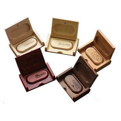 China ready to use & hot insert JASTER usb flash drive usb 2.0 wooden box 4GB 8GB 16GB 32GB memory stick U disk pendrive for wedding gift for sale