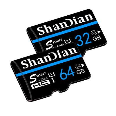 China ShanDian Plastic Ultra Mini Sd 8GB 16GB 32GB 64GB 128GB C10 Tf High Speed ​​Memory Card For Car Gps Navi Navigation for sale