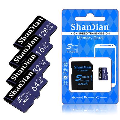 China SHANDIAN TF Card 8GB 16GB 32GB 64GB 128GB C10 SD Plastic High Speed ​​Ultra Mini Memory Card For Car GPS Navi Navigation for sale