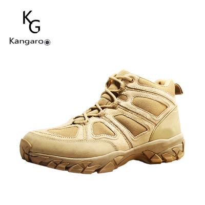 China Military Desert Boots Men Outdoor Breathable Water Repellent Anti-Skid Army Hiking Shoes Boots for sale