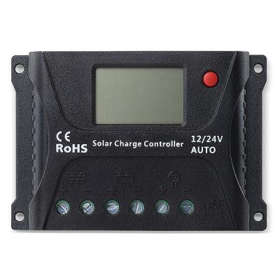 China Solar Charger Controller HP2410 10A 12/24/36/48V PWM Smart Charge Controller for sale