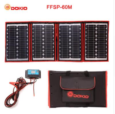 China 60W industrial high quality portable flexible foldable solar panel FFSP-60M for sale