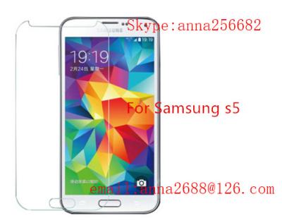 China Samsung  S5 glass screen protector for sale