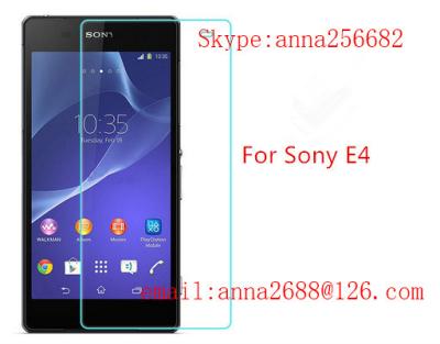 China Sony E4 glass screen protector for sale