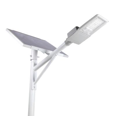 China High Quality 30w Super Brightness Outdoor Led Street Light All In Two Led Solar Street Light for sale