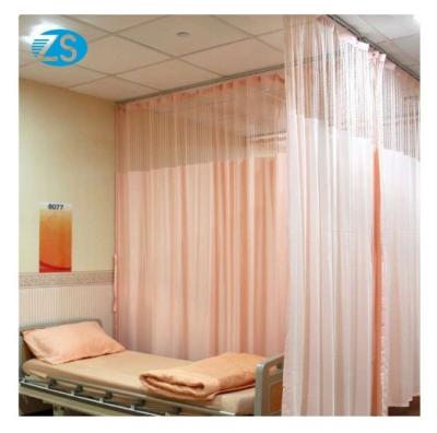 China Fire Retardant Antibacteria Medical Curtain Partitions Hospital Bed Compartment Curtains for sale