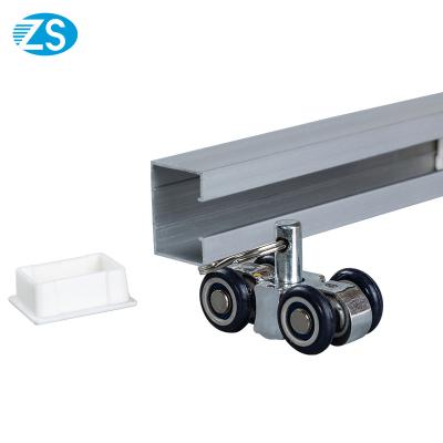 China New Traditional Aluminum Hospital Rail Track Security Medical Curtain Track For Wall Mounted Or Top Mounted for sale