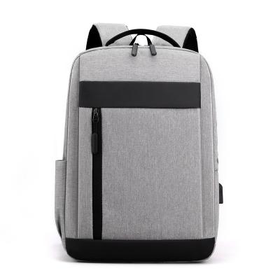 China Waterproof Laptop Backpack With USB Charging Mens Backpacks Large Capacity Business Daypack Bookbag for sale