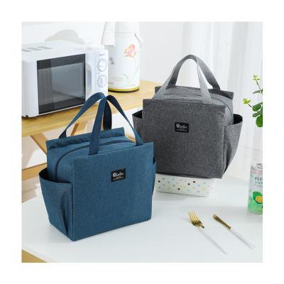 China 2021 Fashion Cooler Bag Cool Lunch Bag Thermal Insulated Waterproof Portable Lunch Box For Woman Kids Food Bag for sale