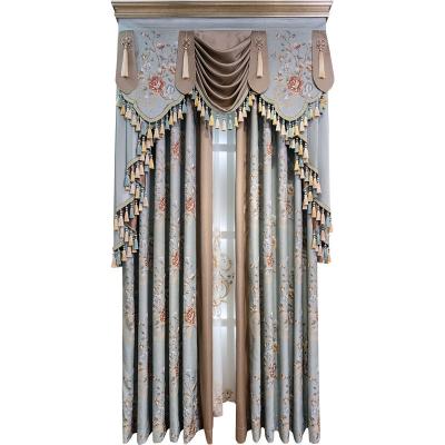 China Double Blackout Newcomer Wedding Backdrop Curtain Rods Fabric Curtain for sale