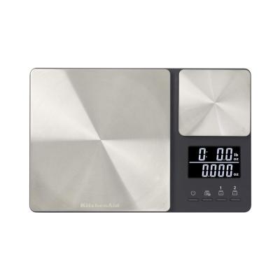 China Double Deck SS Dig Kitchen Scale Bxd Blk Most Popular Vintage Caterer Traditional Canteens Electronic Double Scale for sale