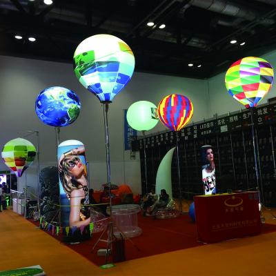 China Oxford or PVC GM01 Inflatable LED Ball Various Colors And Sizes Pvc  Ball Sphere For Event Decoration for sale