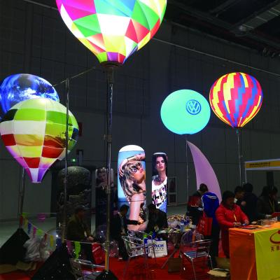 China Custom top quality party ballon waterproof light up LED ballon standing outdoor advertising ballons for sale