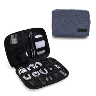 China 2019 Digital Carry Bag Oxford Travel Cable Organizer Electronics Accessories Bag Amazon Viable Seller Electronic Organizer Bag for sale