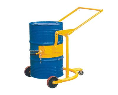 China Gepersonaliseerde transport trolley Staal Plastic Hydraulische Drum Stacker Te koop