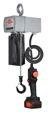 China Rechargeable LI Battery Electric Chain Hoist for sale