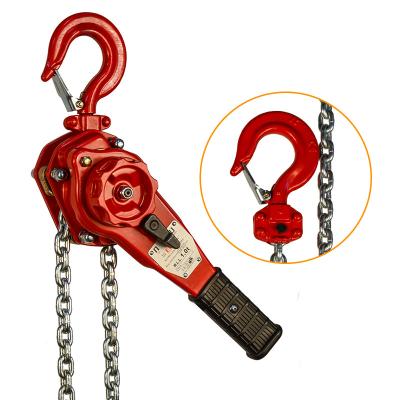 China TUV GS Manual Lever Chain Hoist With 8mm Grade 80 Chain CE Certified for sale