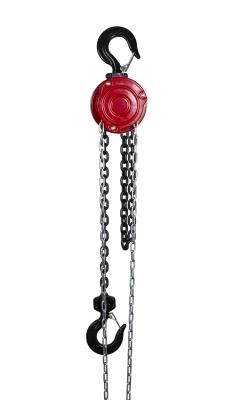 China 5 Ton Capacity 3 Meters Lifting Height Alloy Steel Manual Operated Chain Hoist for sale