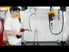 JTVX Pro-CORDLESS DRILL DRIVEN & HAND CRANK HOIST