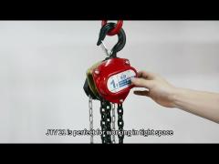 Jentan V21 Series Mini Manual Chain Hoist 1T Light in Weight