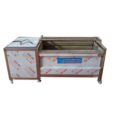 China Selling Automatic Peeling And Snack Factory 2021 Best Mango/Carrot/Cassava Peeler Washing Machine for sale