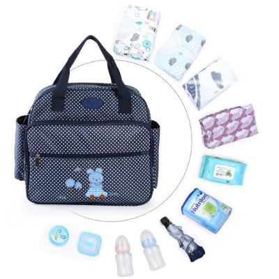 China 2019 Manufacturer Multi-Function New Product Purpose For 2019 Manufacturer Online Diaper Bag Baby Nappy Bag Large Capacity Mummy Bag for sale