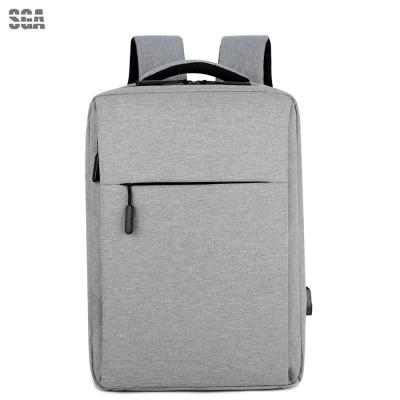 China With 2021 Nylon USB Schoolbag Business USB Laptop Travel Backpack for sale