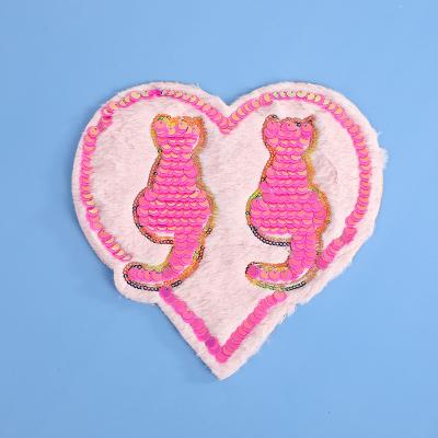 China Embroidery Patches Kids Clothing Chenille Patches Towel Embroidery Patch Kids Embroidery Lovely Felt Patches for sale